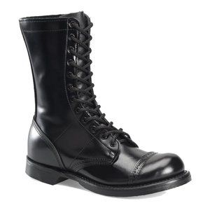 CORCORAN 10" LEATHER & FABRIC BOOTS